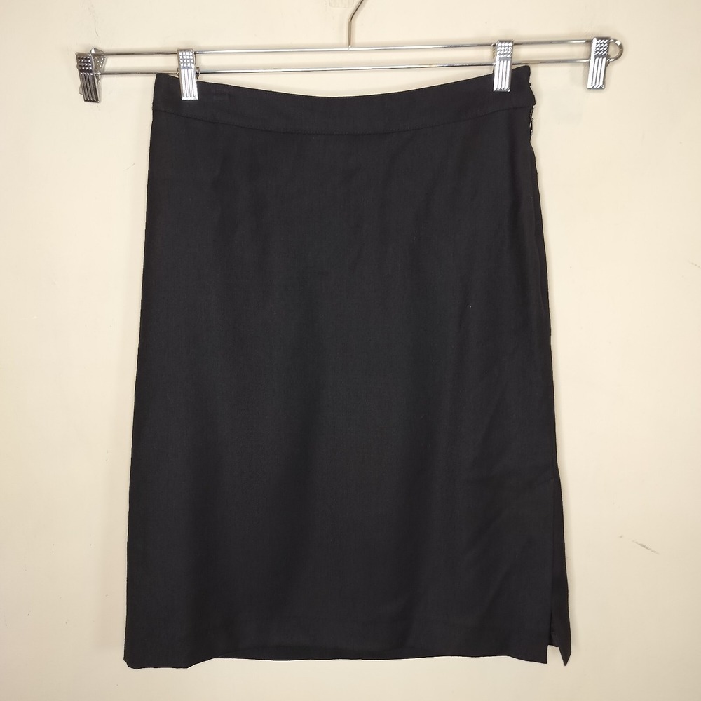 Vtg Banana Republic Wool Skirt‎ Fall '02 Made in Italy